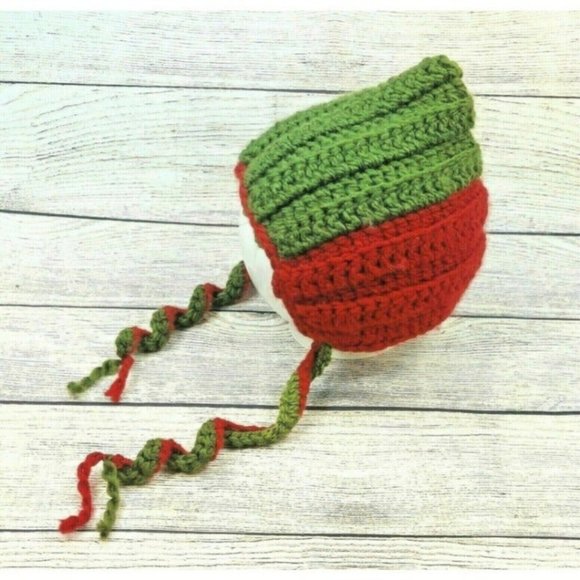 Baby Hat Toddler Knitted Winter Wool Cap Handmade Young Child Crochet Bonnet - Picture 6 of 12